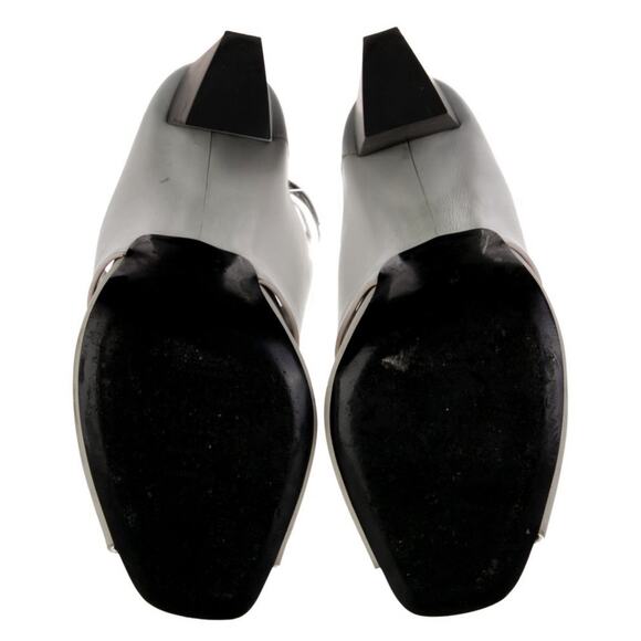 Proenza Schouler Platform Leather Slingback Heels Sandals Sz 40.5 $895 - Picture 5 of 5